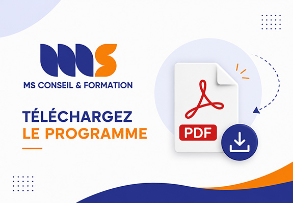 Programme de formation à télécharger | MS Conseil et Formation